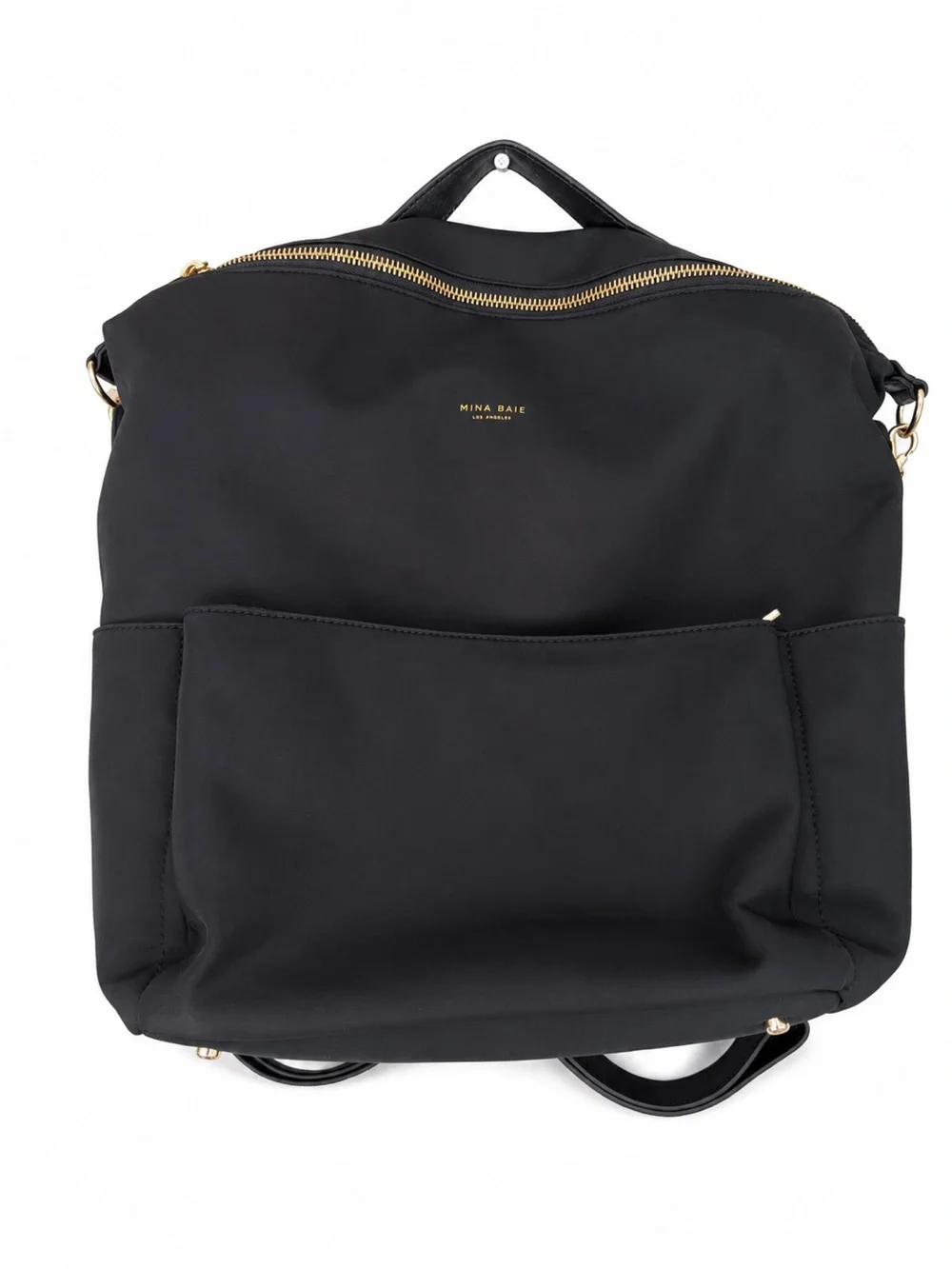 Mina Baie Stevie Diaper Bag Black